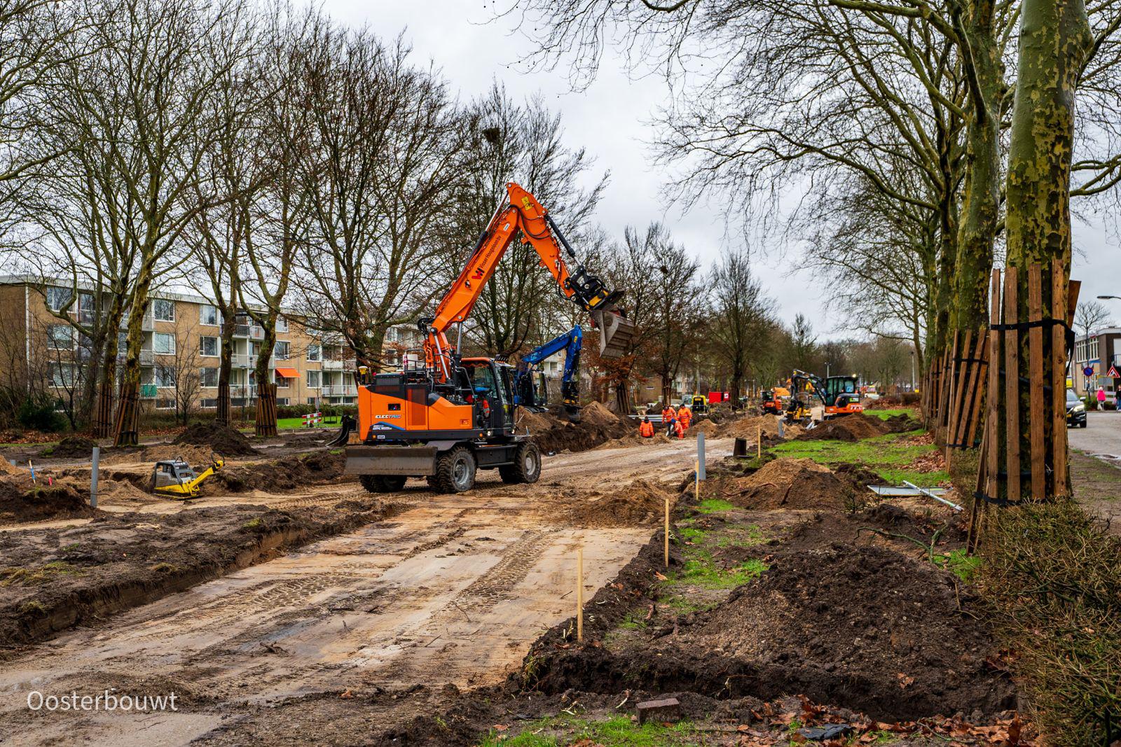 Visser Hoogeloon aan de slag bij reconstructie Vondellaan – Holtroplaan in Oosterhout